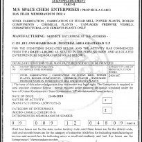 Registration with Directorate of Industries Uttar Pradesh